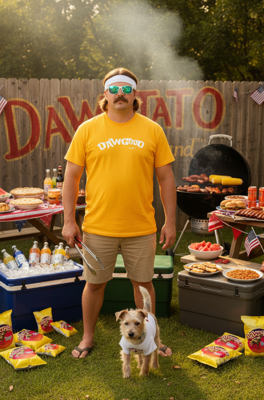 Dawgtato Yellow Tee