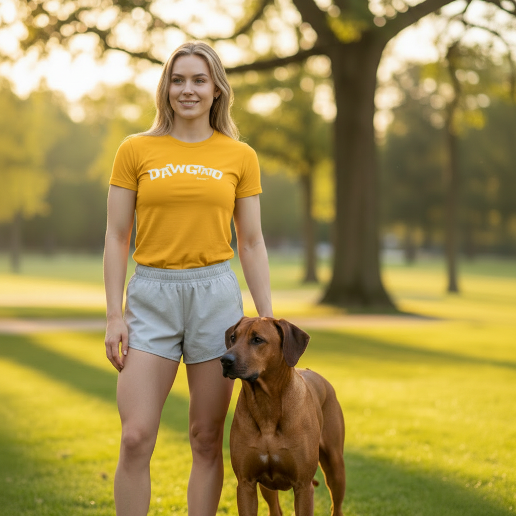 Dawgtato Yellow Tee