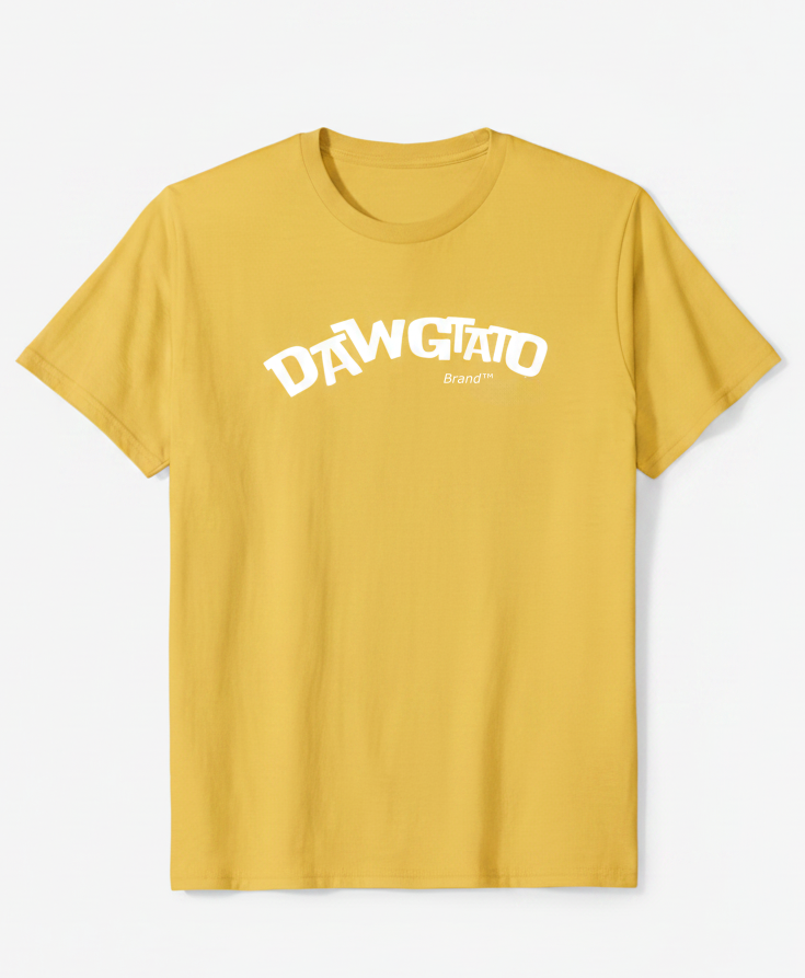 Dawgtato Yellow Tee
